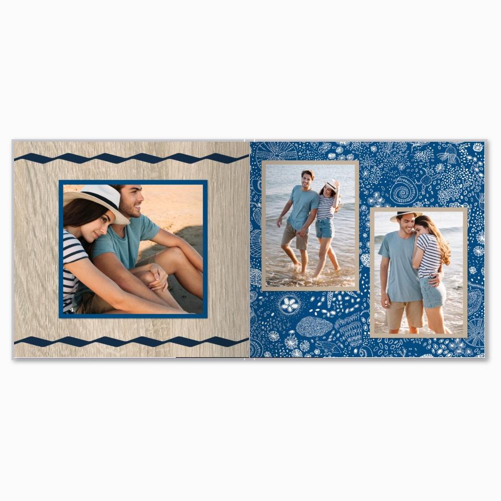 Фотокнига Люкс Шёлк 21х21 см c шаблоном «Happy holidays» Фотокнига Люкс Шёлк 21х21 см c шаблоном «Happy holidays»