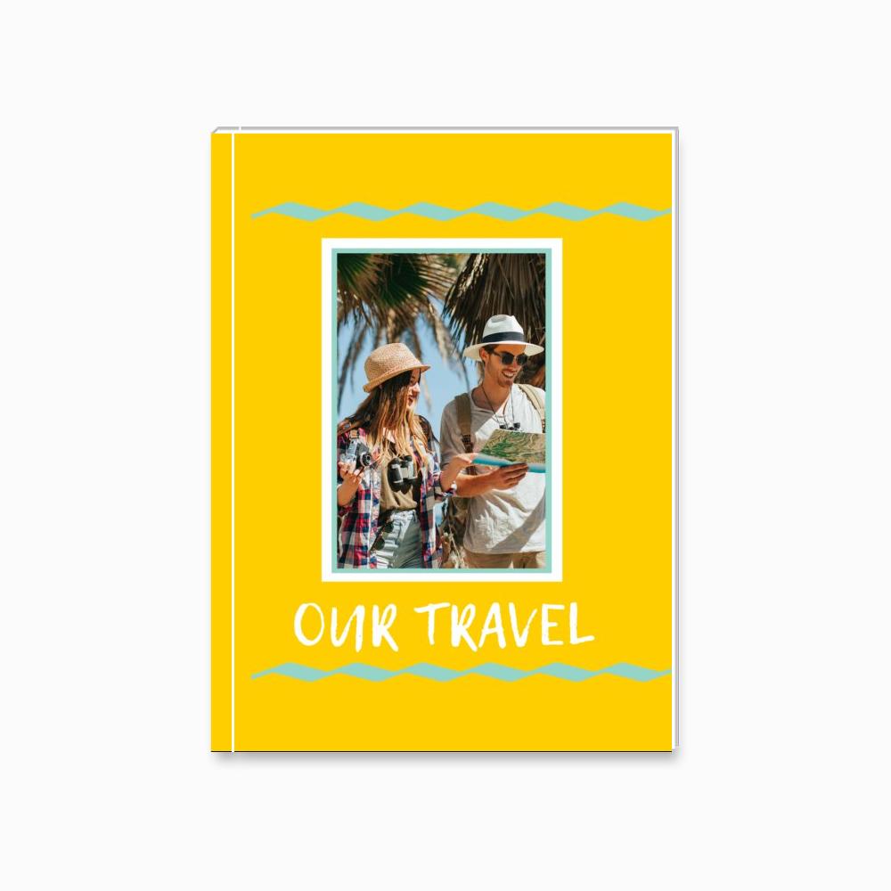 Фотокнига Люкс Шёлк 15х21 см c шаблоном «Ourtravel» Фотокнига Люкс Шёлк 15х21 см c шаблоном «Ourtravel»