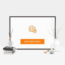 Фотография на холсте 70х50 в парящей теневой рамке цвета венге