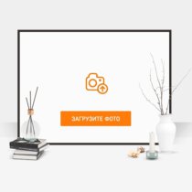 Фотография на холсте 80х60 в парящей теневой рамке цвета венге