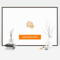 Фотография на холсте 120х80 в парящей теневой рамке цвета венге