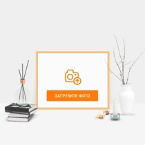 Фотография на холсте 50х40 в парящей теневой рамке цвета античное золото