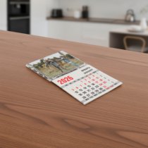 Магнитный календарь 11х17,5 с отрывным блоком на 2026 год