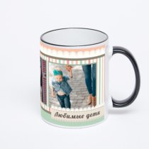 Печать на кружке-хамелеоне