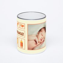 Печать на кружке-хамелеоне