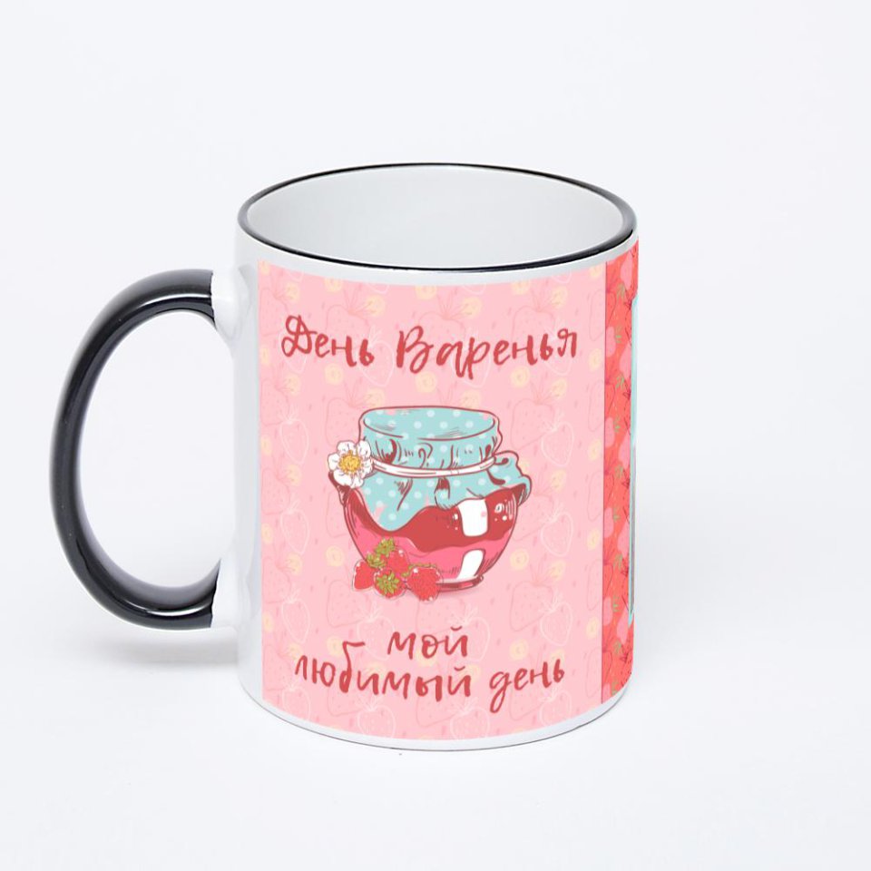 Печать на кружке-хамелеоне