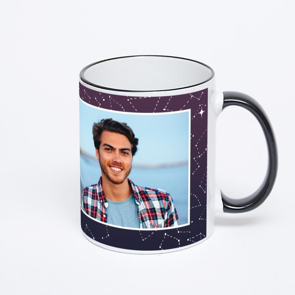 Печать на кружке-хамелеоне