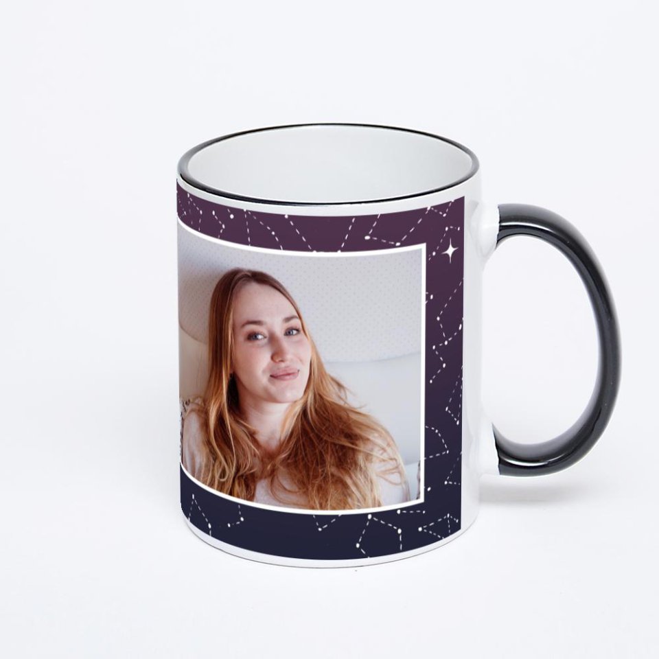 Печать на кружке-хамелеоне