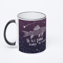 Печать на кружке-хамелеоне