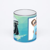 Печать на кружке-хамелеоне