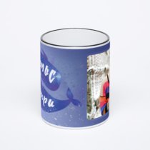 Печать на кружке-хамелеоне