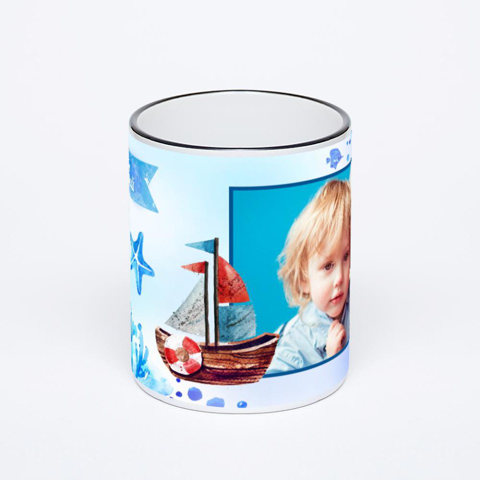 Печать на кружке-хамелеоне