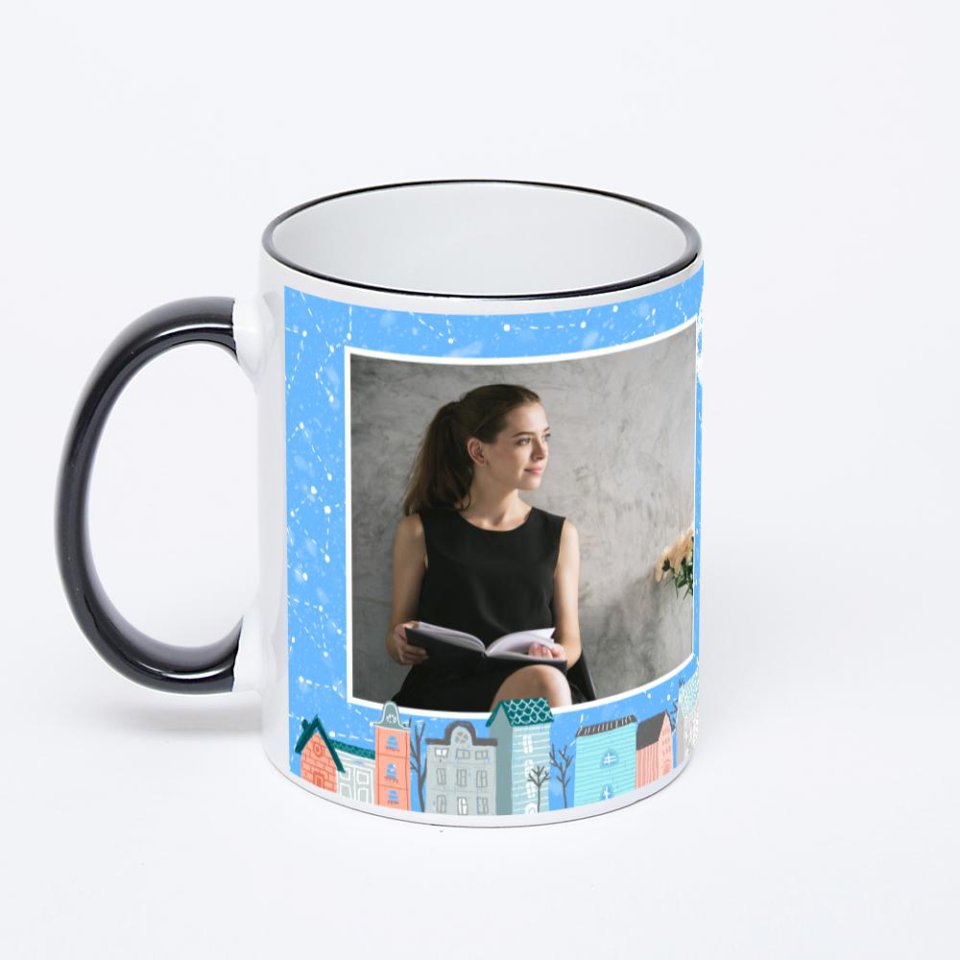 Печать на кружке-хамелеоне