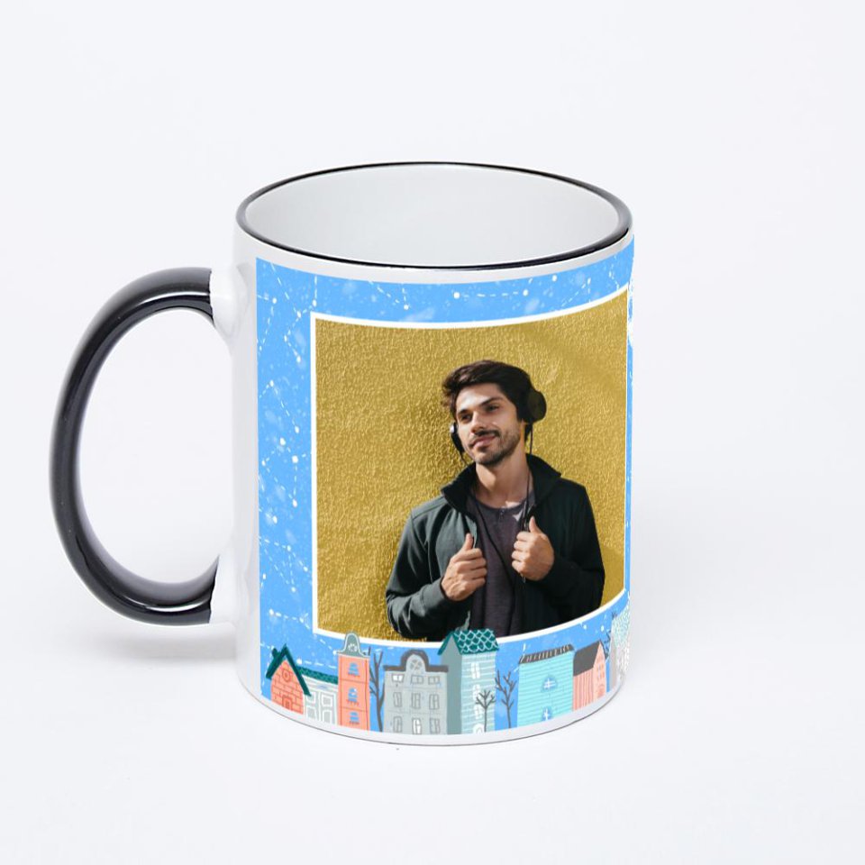 Печать на кружке-хамелеоне