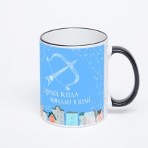 Печать на кружке-хамелеоне