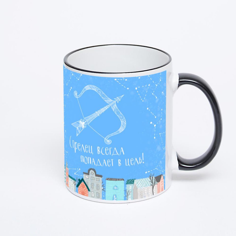 Печать на кружке-хамелеоне