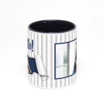 Чёрная кружка с фотопечатью