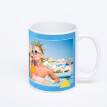 Белая классическая кружка