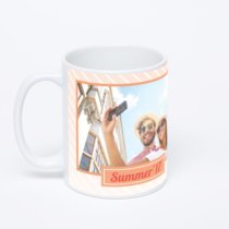 Белая классическая кружка