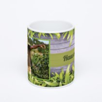 Белая классическая кружка