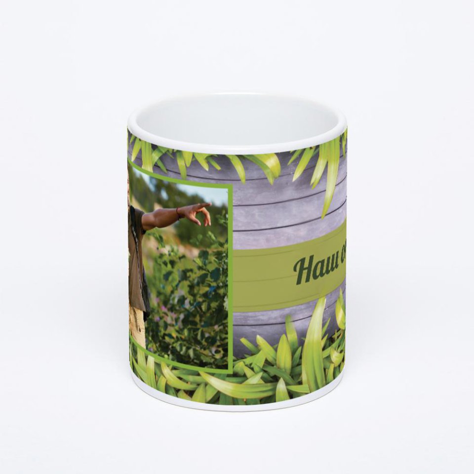 Белая классическая кружка