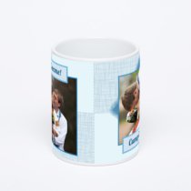 Белая классическая кружка