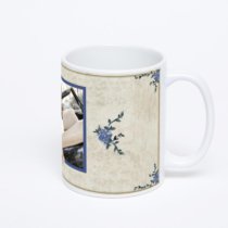 Белая классическая кружка