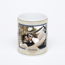 Белая классическая кружка