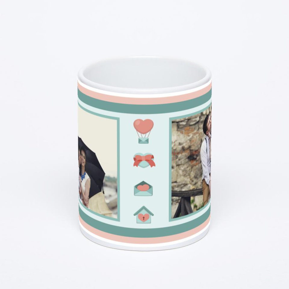 Белая классическая кружка