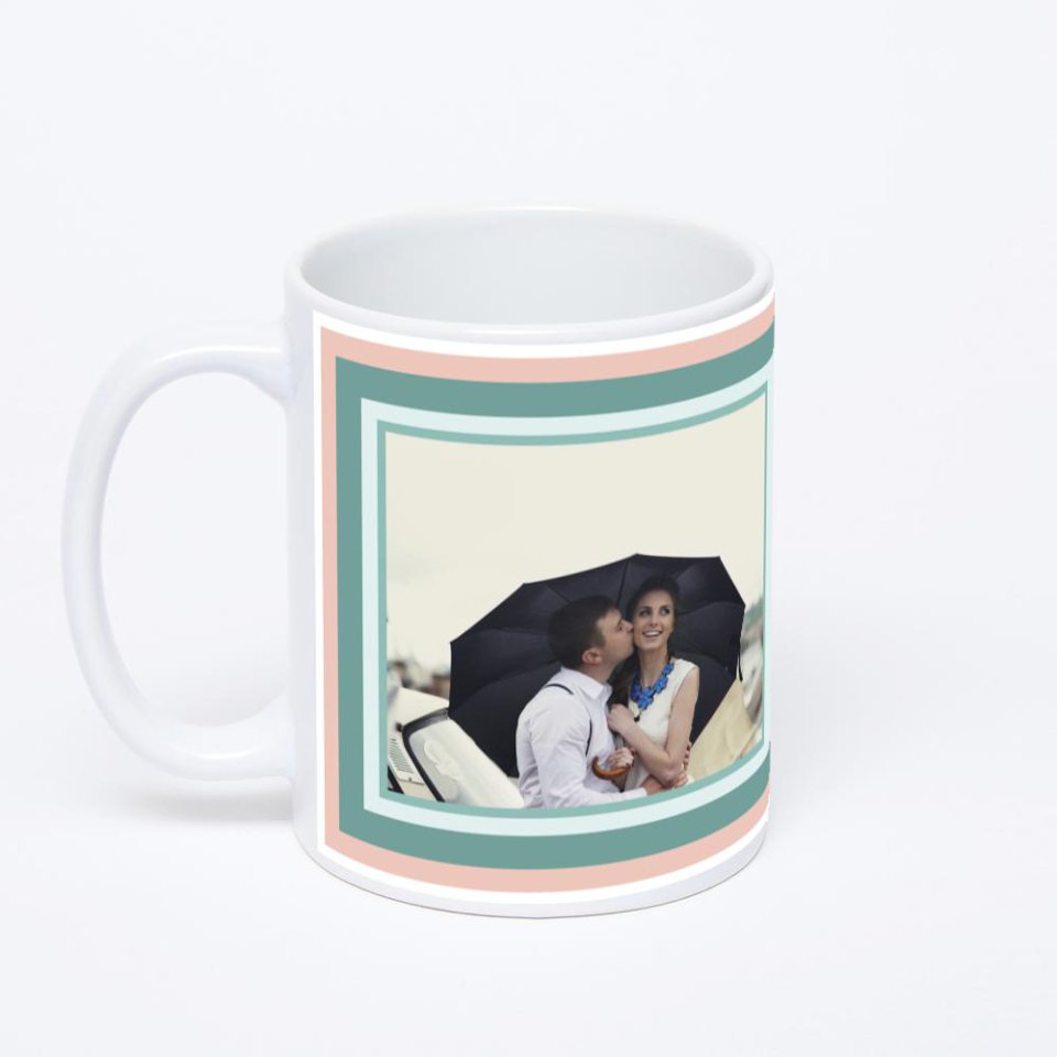 Белая классическая кружка