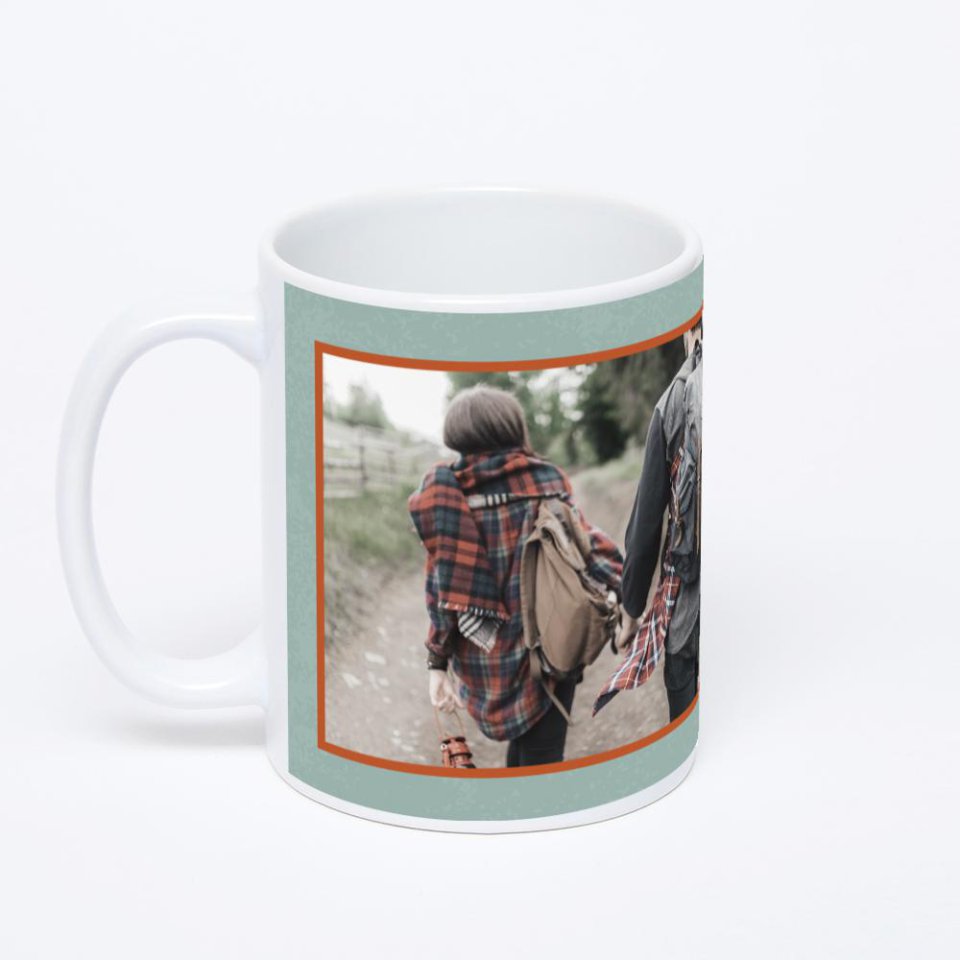 Белая классическая кружка