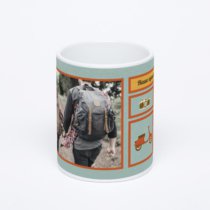 Белая классическая кружка