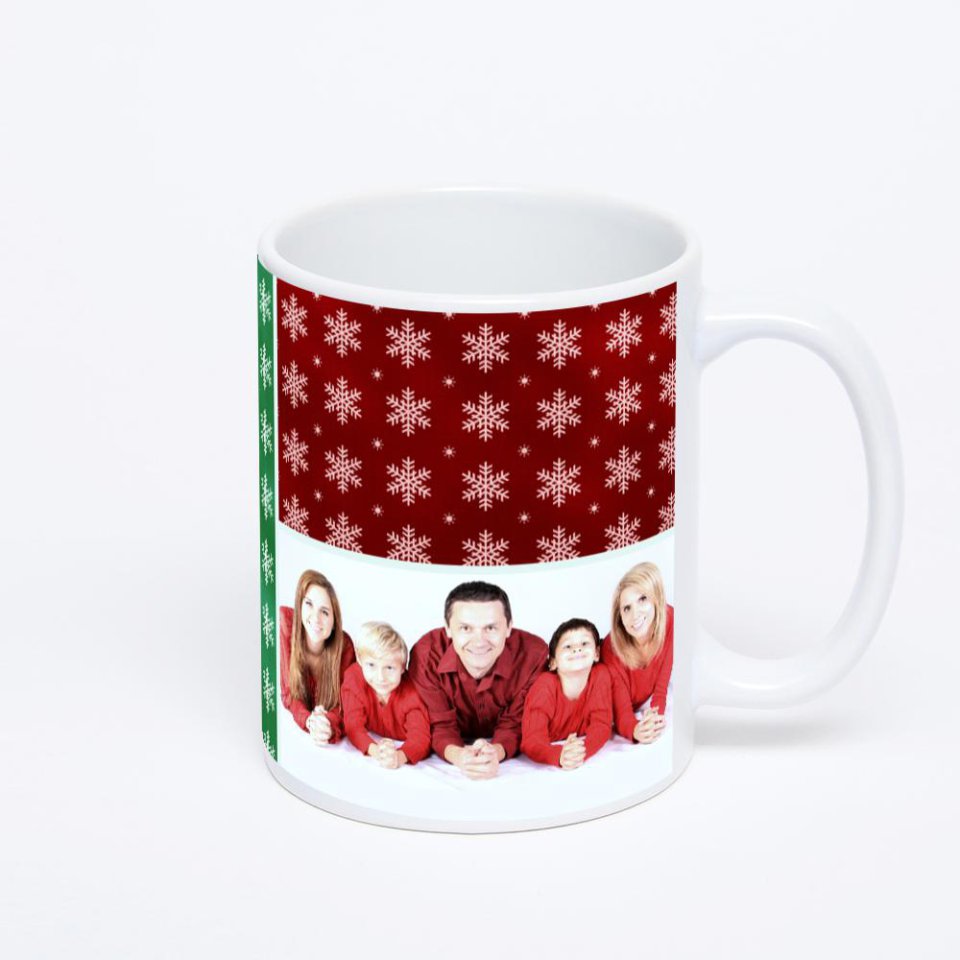 Белая классическая кружка