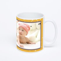 Белая классическая кружка