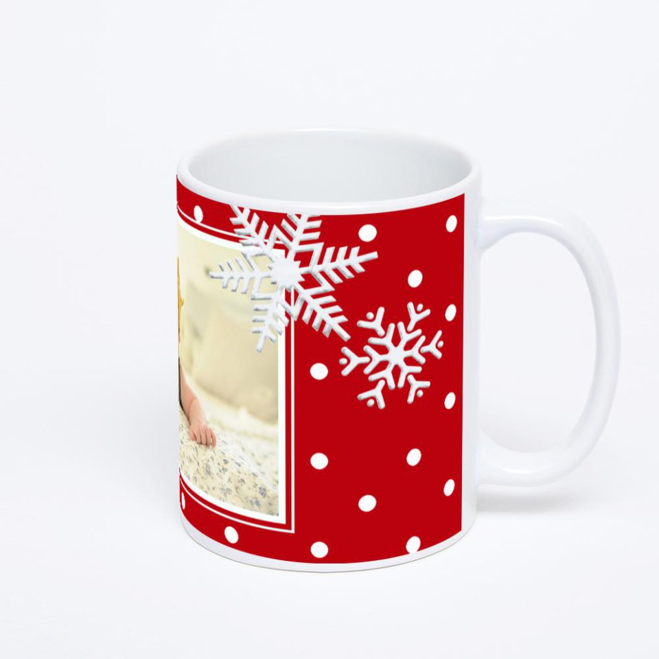 Белая классическая кружка