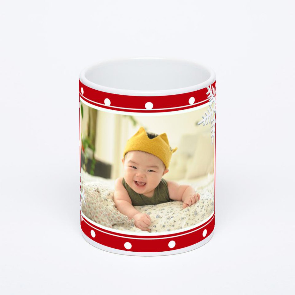 Белая классическая кружка