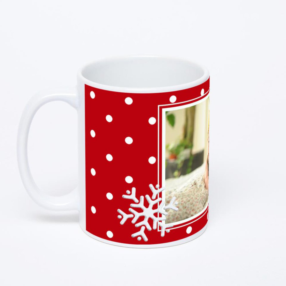 Белая классическая кружка