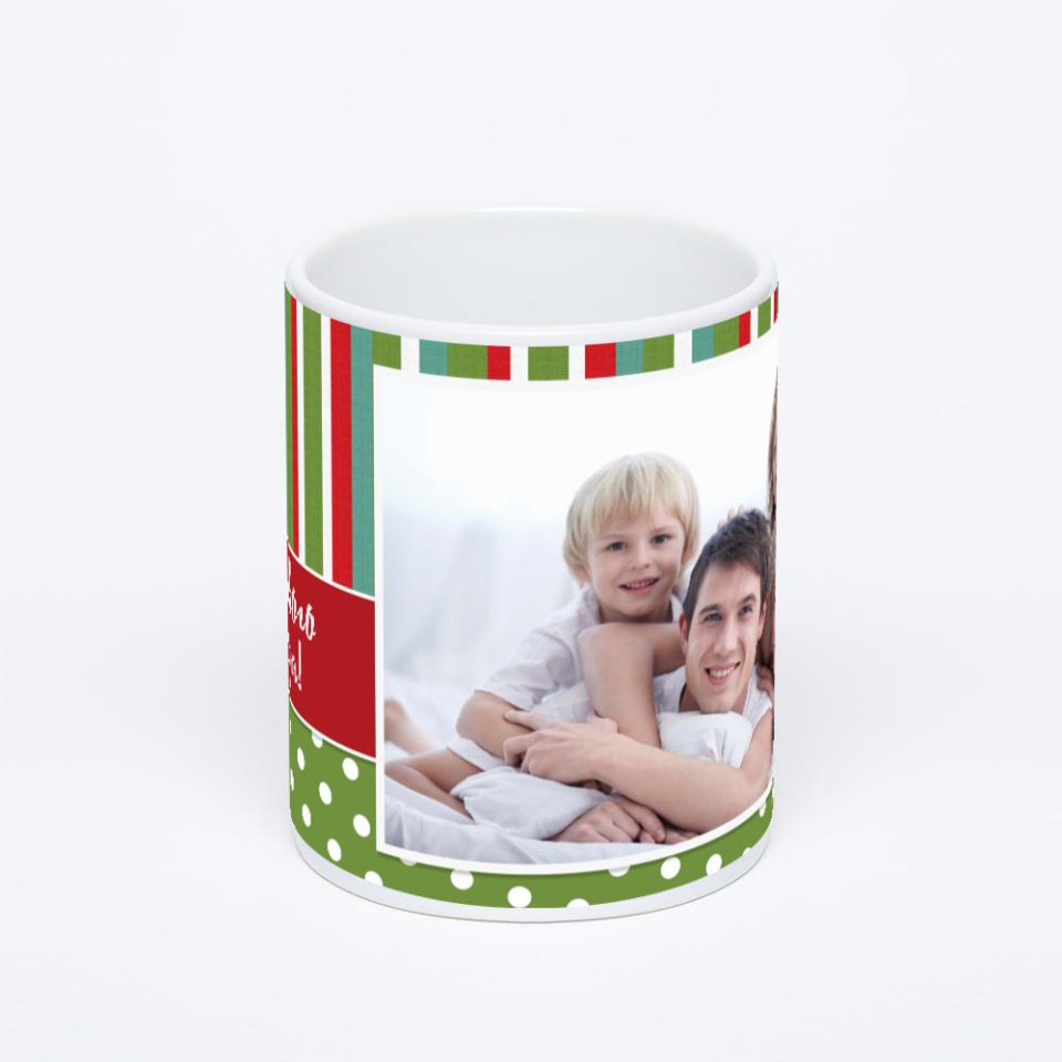 Белая классическая кружка