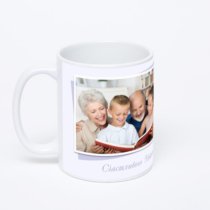 Белая классическая кружка