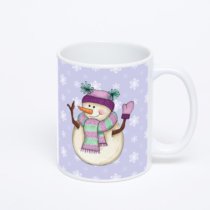 Белая классическая кружка