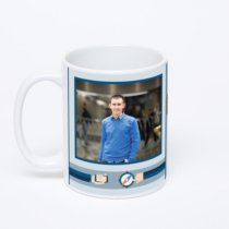 Белая классическая кружка