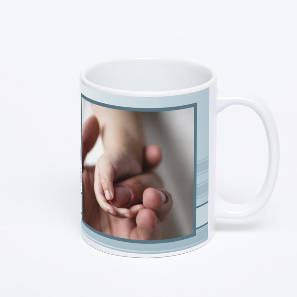 Белая классическая кружка