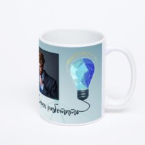 Белая классическая кружка