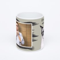 Белая классическая кружка