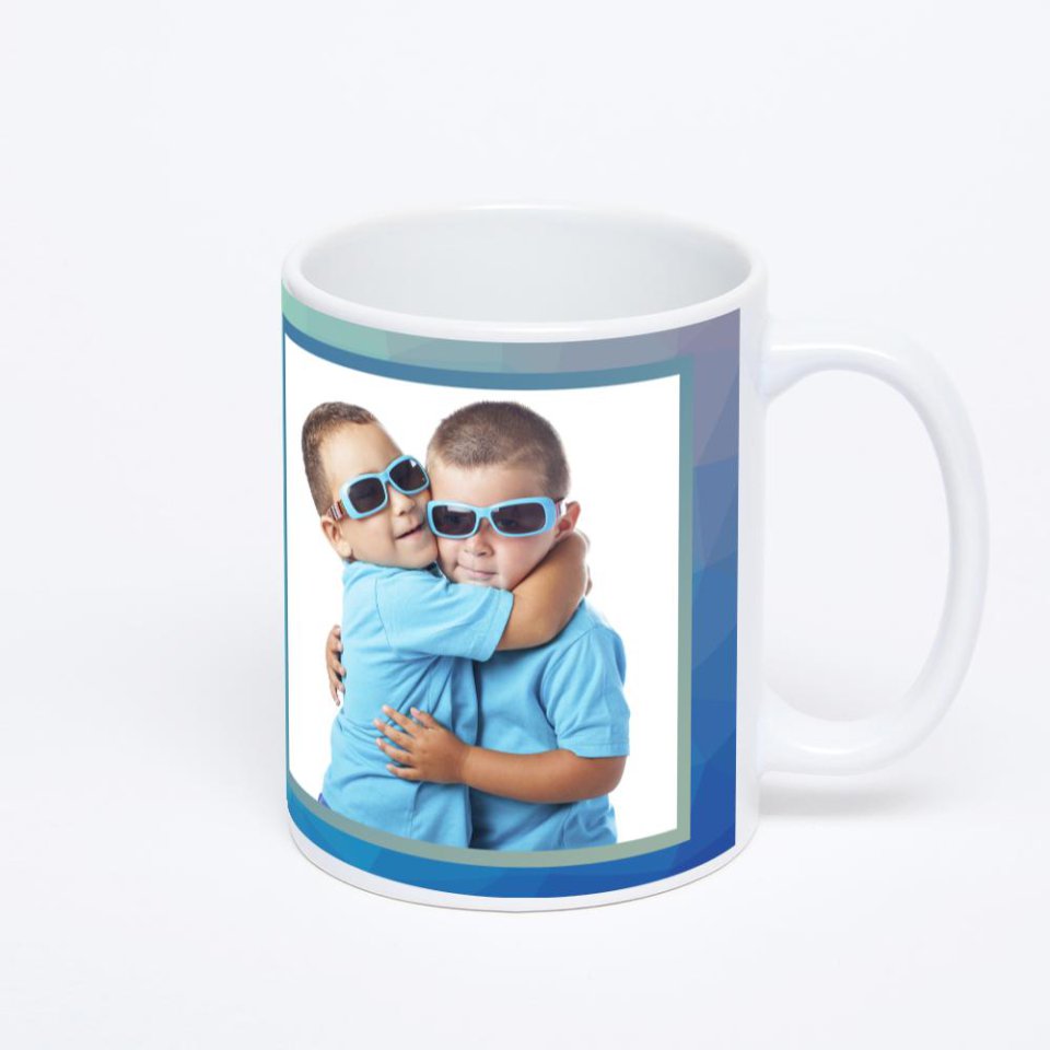 Белая классическая кружка