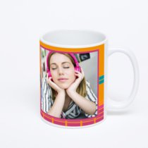 Белая классическая кружка