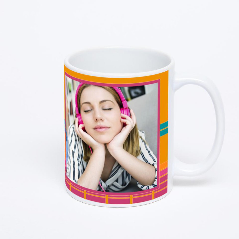 Белая классическая кружка