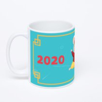 Белая классическая кружка