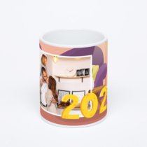 Белая классическая кружка