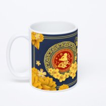 Белая классическая кружка